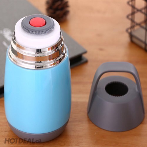 BÌNH Ủ CHÁO MINI 450ML- LÕI INOX GIỮ NHIỆT