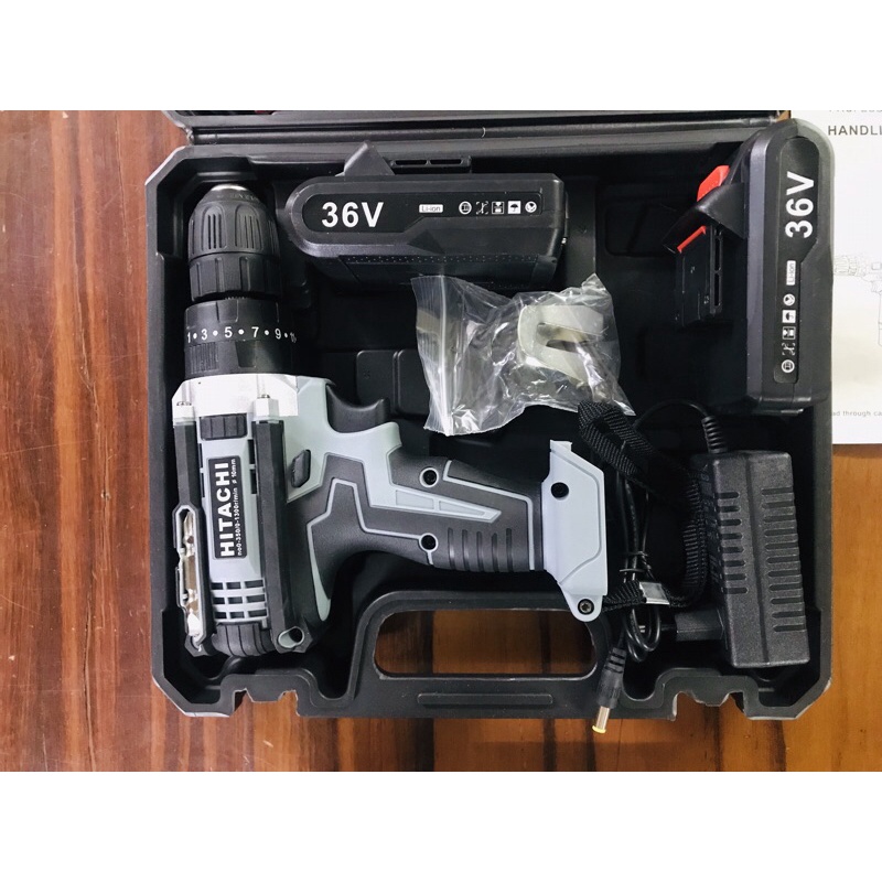 MÁY KHOAN PIN 3 CHỨC NĂNG HITACHI 36V FULL PHỤ KIỆN THẾ HỆ MỚI 2022 NEW