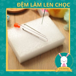 [Dụng cụ len chọc chuyên dụng] ĐỆM LÀM LEN CHỌC