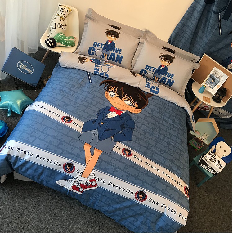 SET VỎ CHĂN - GA GỐI COTTON DISNEY - CONAN