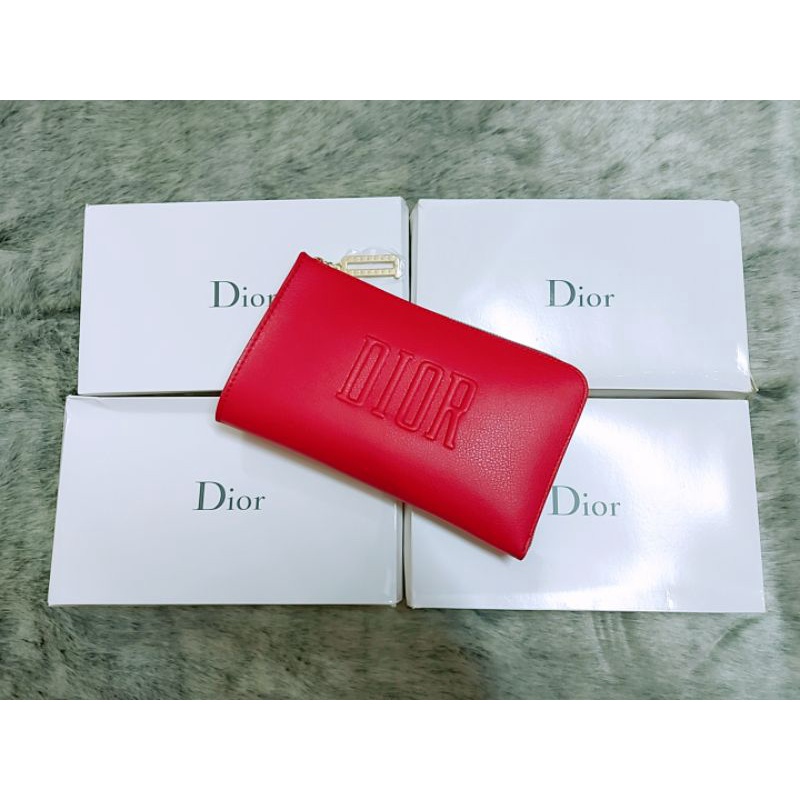(AUTH 1000%)VÍ CẦM TAY DIOR GIFT
