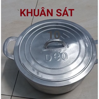 Nồi Gang Đúc Bằng Khuân Sắt Đường kính 21cm