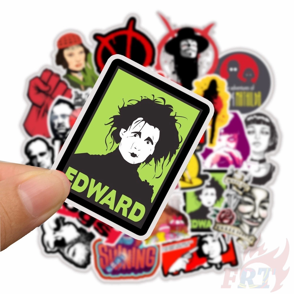 ❉ Mixed Movie &amp; TV Shows Series 01 Waterproof Graffiti Stickers ❉ 50Pcs/Set DIY Fashion Luggage Laptop Skateboard Doodle Decal Stickers