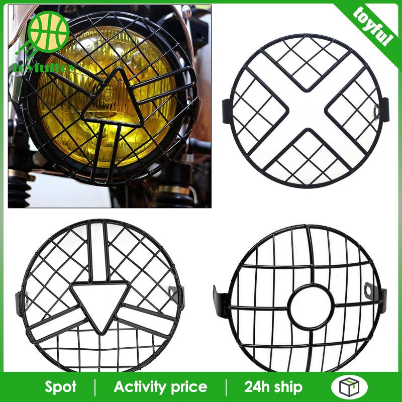 Lưới Bảo Vệ Đèn Pha Xe Mô Tô Cafe Racer 6.5 inch