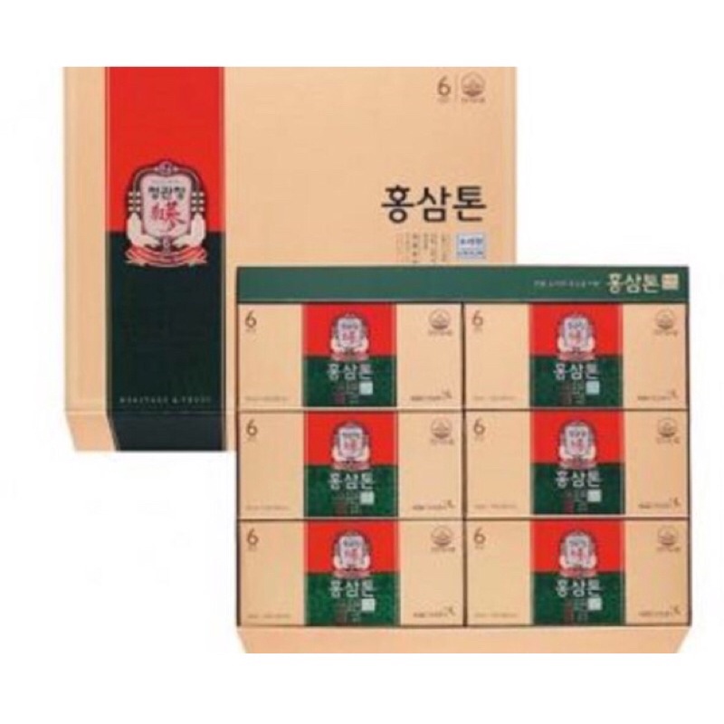 Nước hồng sâm chính phủ KGC Tonic Hàn Quốc 60 gói x 50ml thumbnail