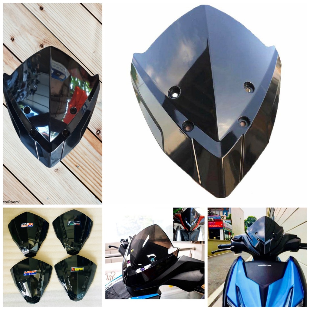Mão ốp đầu chắn gió Winner X mẫu mới dáng thể thao loại dày đẹp siêu chắc chắn hàng cao câp , đồ trang trí xe máy