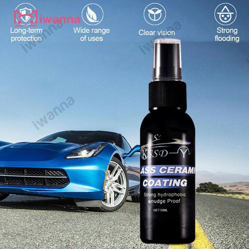 Dung Dịch Phủ Chống Thấm Nước Cho Kính Chắn Gió Xe Ô Tô 50ml