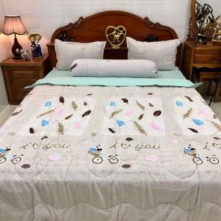 Set chăn đũi 5 món
