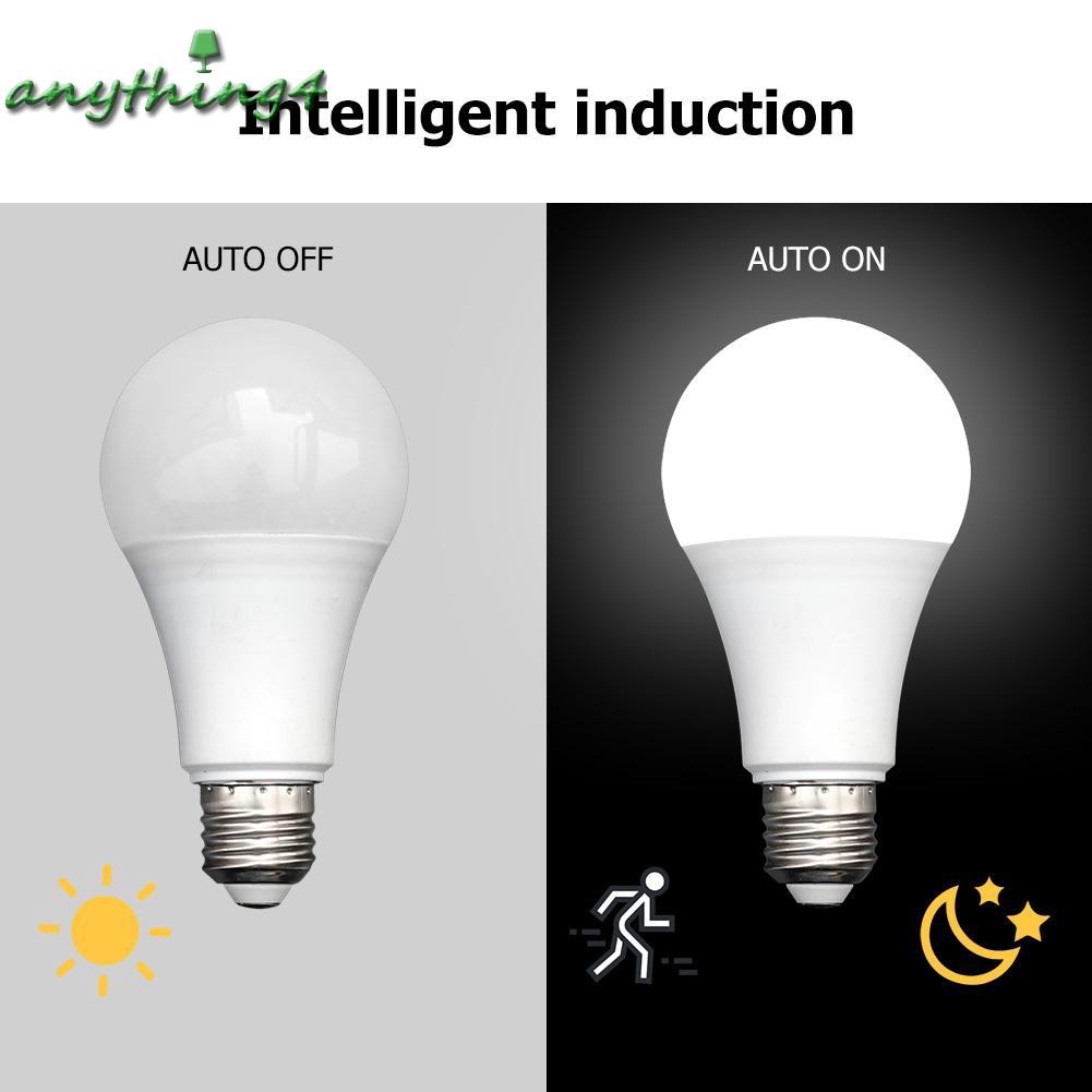 Bóng đèn cảm ứng chuyển động thông minh PIR E27 SMD5730 180-240V 5/7/9/12W tự động tắt/bật cho gia đình