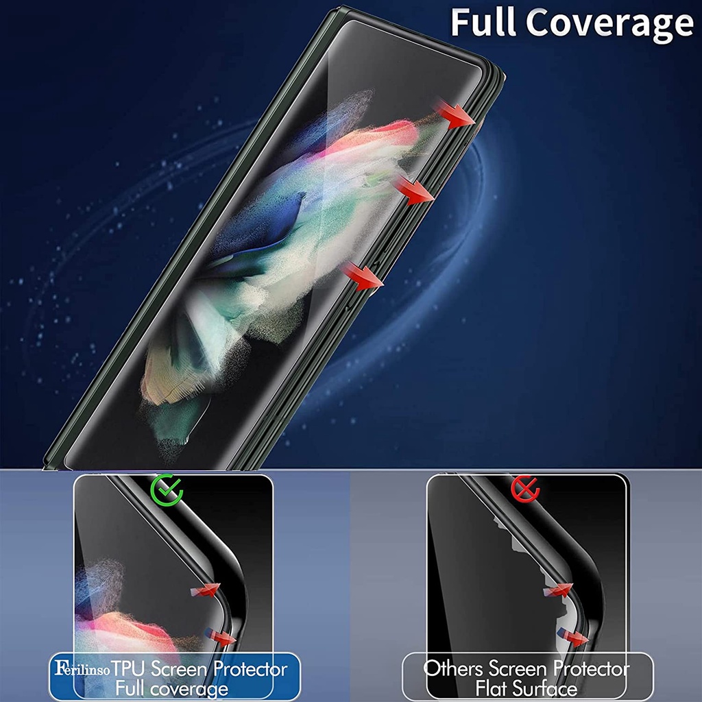 Miếng Dán Hydrogel Mềm Bảo Vệ Màn Hình Cho Samsung Galaxy Z Fold4 5G Z Fold3 Fold4
