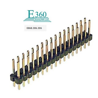 Jump đực đôi 2x40p 2.54mm