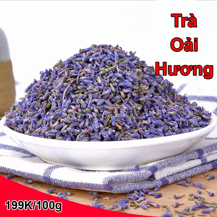 Trà hoa lavender hoa oải hương gói 100g