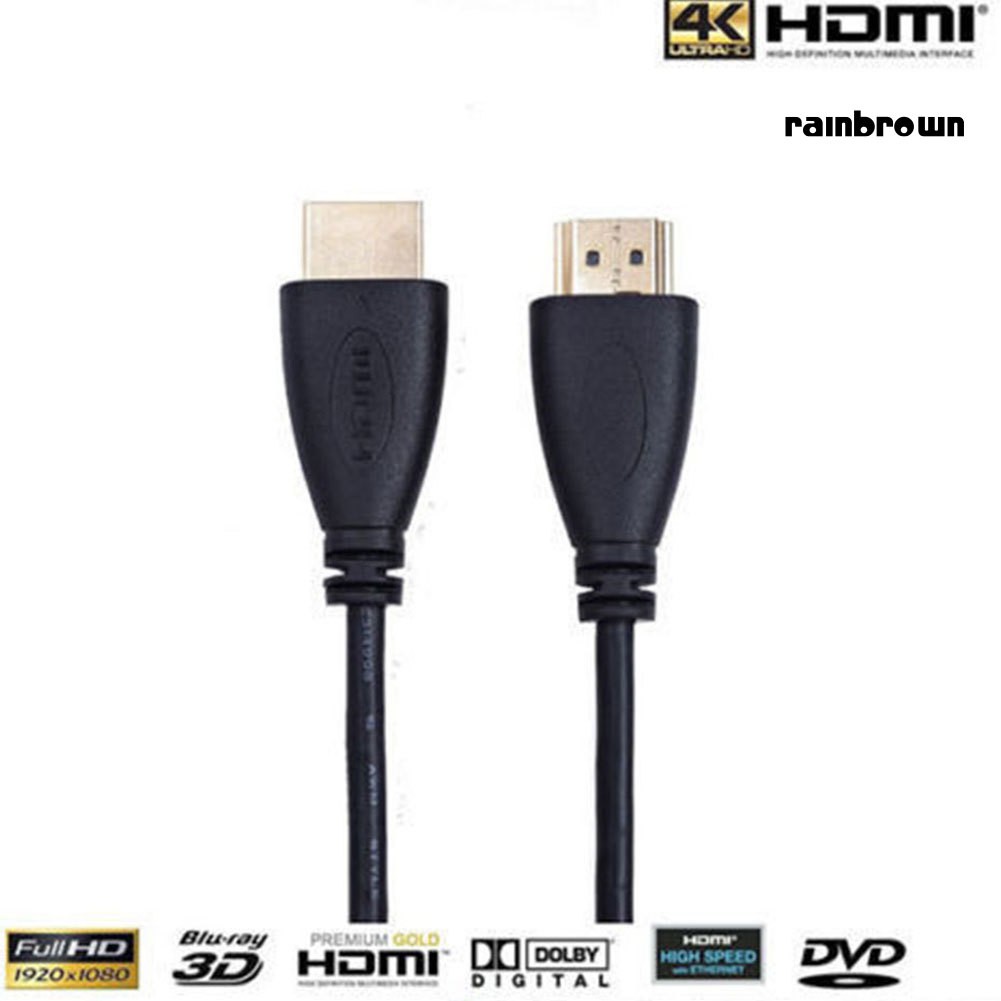 Dây Cáp Hdmi V1.4 1080p Dài 1m Tốc Độ Cao Dành Cho Máy Chiếu Hd Tv Lcd