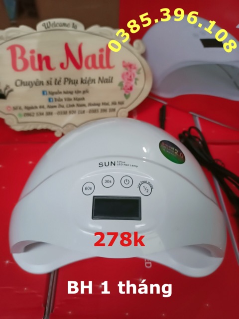 Máy Hơ Gel Sun 5 Plus 48w Uv cảm ứng