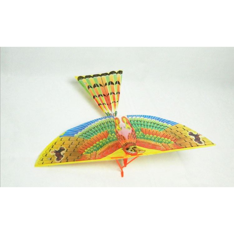 Combo chim dây thun vỗ cánh tự bay (tùy chọn 2 con, 5 con hoặc 10 con) Ornithopter Birds (KN063) - Luân Air Models