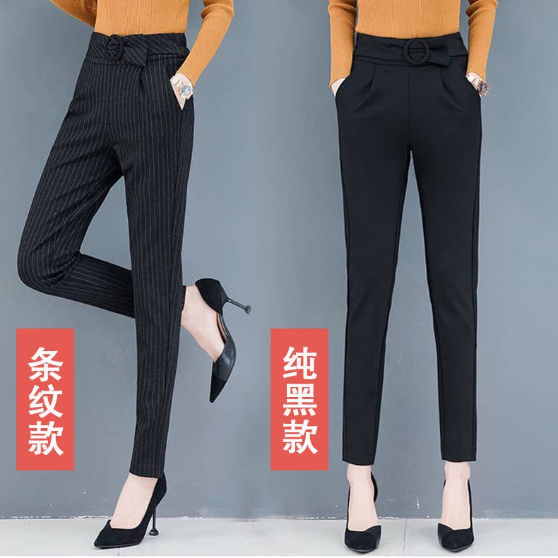 Plus Quần Dài Lưng Cao Có Túi Thời Trang Cho Nữ | BigBuy360 - bigbuy360.vn