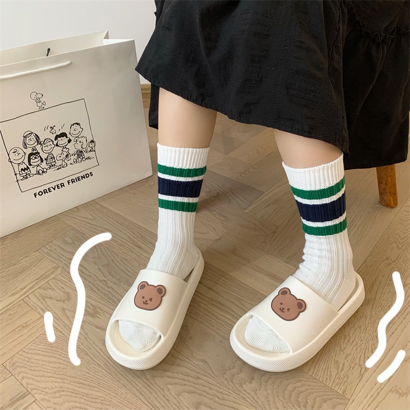 JY409-C3  - Dép bánh mì đế dày hàng QC giá hạt dẻ