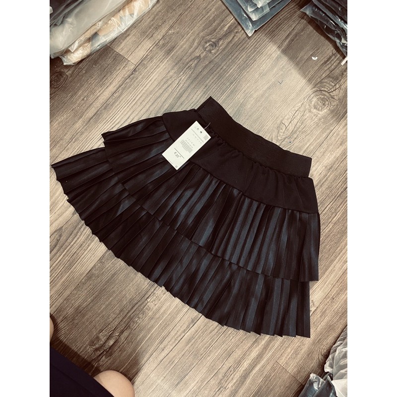 [Mã FASHIONGREEN44 giảm 10K đơn 50K] K] Chân váy xếp ly 2 tầng💥Chân váy ngắn 2 tầng có quần trong💥{free ship} | BigBuy360 - bigbuy360.vn