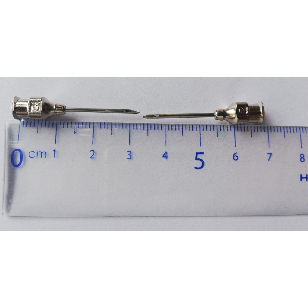 1 vỉ 10 cái Kim tiêm số 12x20 dùng để tiêm gia súc, gia cầm, chó mèo