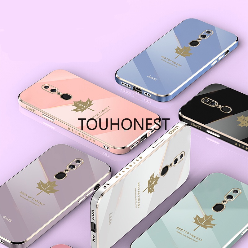 Điện Thoại Mềm Mạ Điện Có Dây Đeo Casing Redmi 8 8A Design Shape Phone Case Soft Plating Cover Case With Gift Lanyard