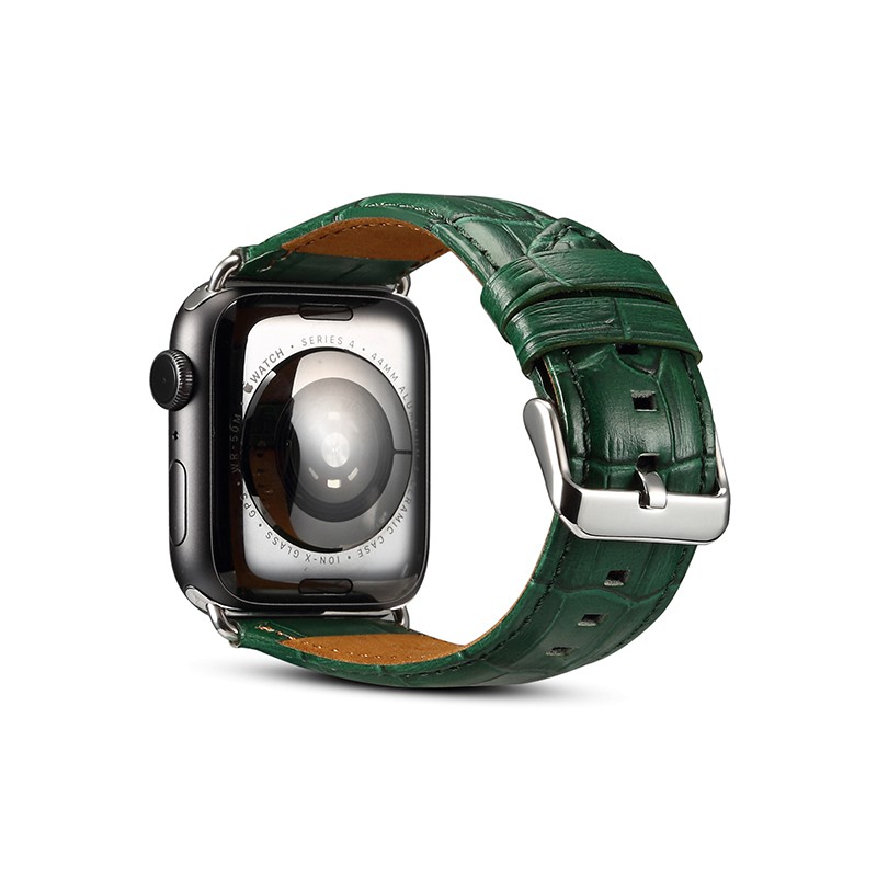 Dây Đeo Da Cá Sấu Cao Cấp Cho Apple Watch