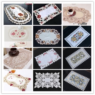 Khăn trải bàn ăn vải ren 30*45cm