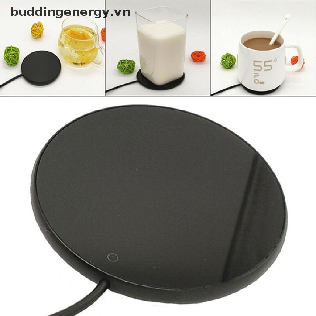 Đế lót ly giữ nhiệt USB bằng kim loại tiện dụng