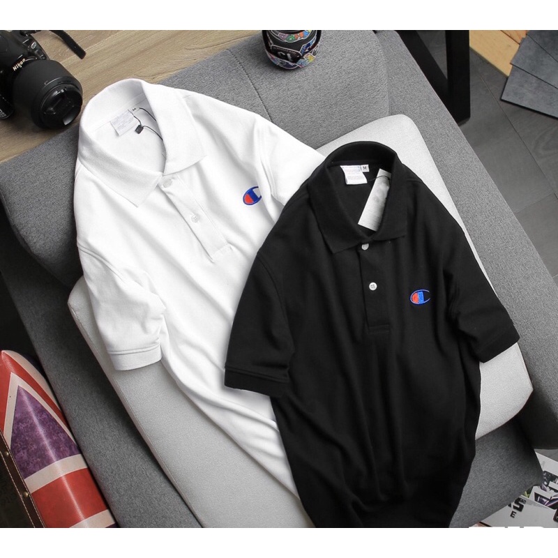 Áo polo nam ,  cổ dệt bo len, hoạ tiết thêu C , áo thun nam cổ tay ngắn thanh lịch - Xưởng polo PL50