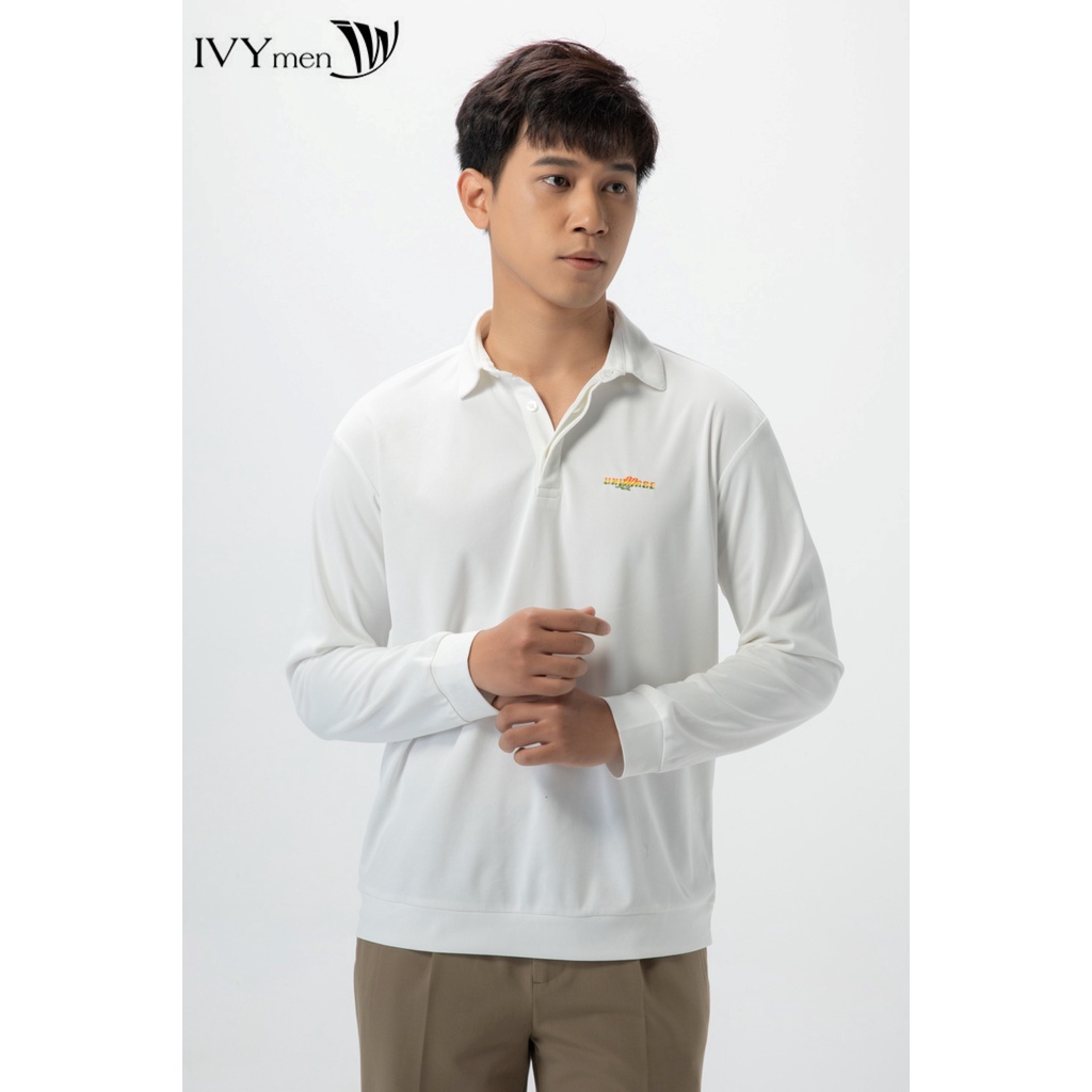 Áo thun nam tay dài IVY moda MS 58E3036