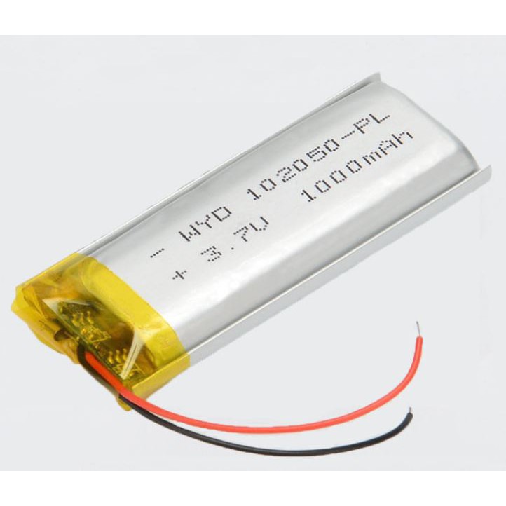 Pin Lithium - Ion 3.7V 102050 1000mah