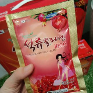 Nước cốt lựu collagen