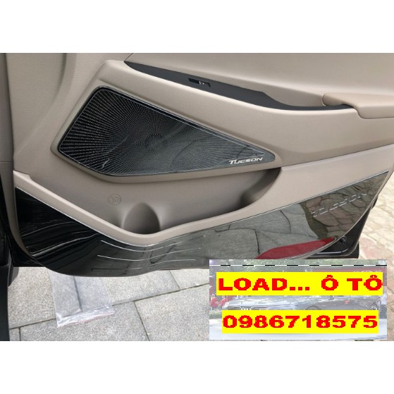 Ốp Tapli Cánh Cửa, Màng Loa Xe Hyundai Tucson 2023-2018 Mẫu Titan Cao Cấp