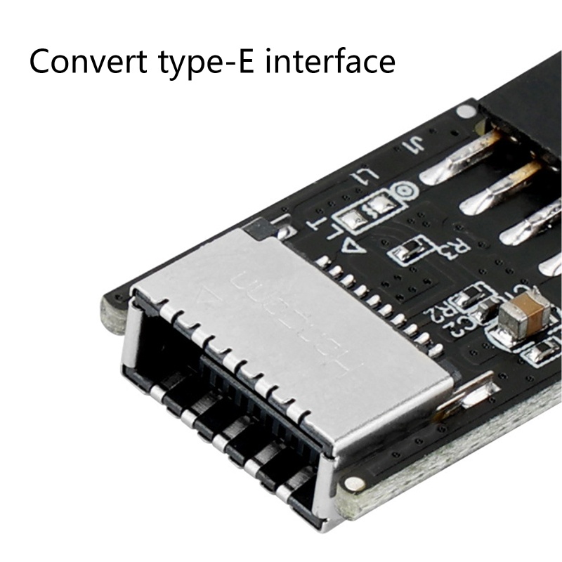Bo Mạch Chủ Chuyển Đổi USB 2.0 9Pin Sang Type-C Key-A 9P Sang Type E