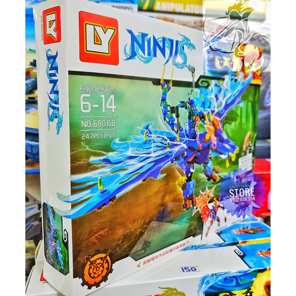 LEGO NinjaGo Lắp Ráp Robot Rồng Sấm Sét LY-68015B