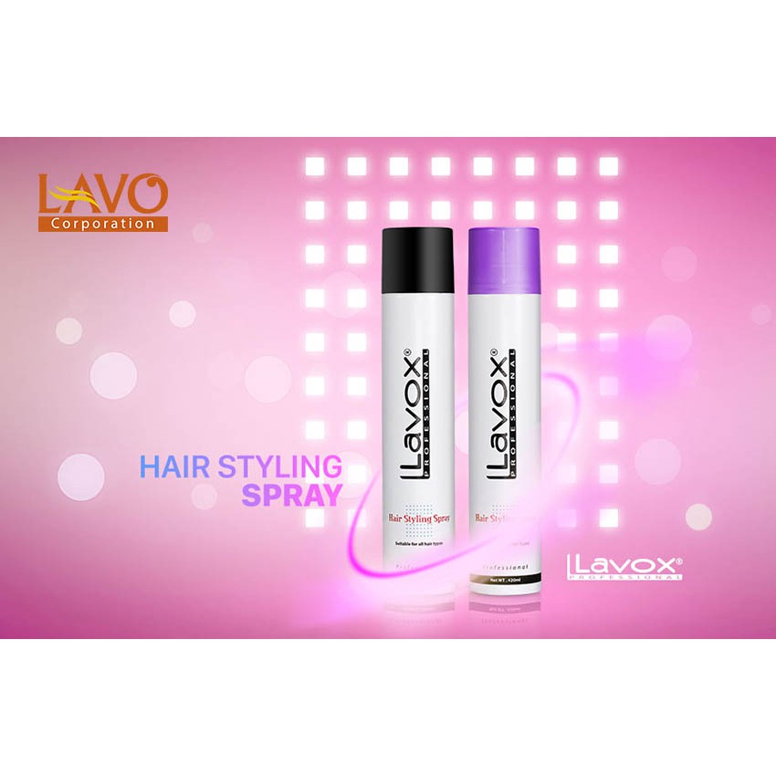 Keo Tạo Nếp Dưỡng Tóc M.Pros Hair Styling Spay 420ml