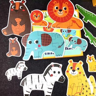 Bộ xếp hình Mideer My first puzzle