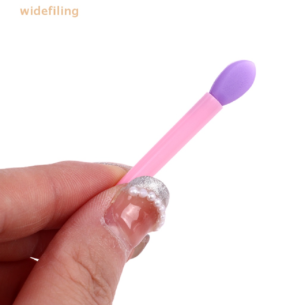 Set 10 Cọ Tô Son Môi Chất Liệu Silicone Tiện Dụng