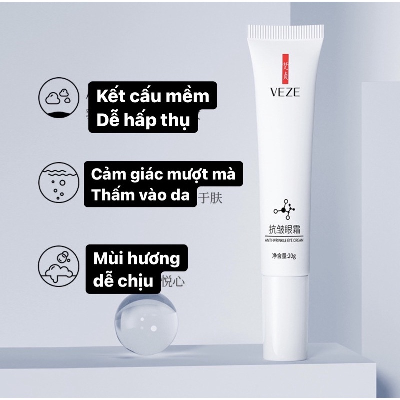 Kem Dưỡng Mắt VEZE