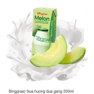 Sữa chuối & dâu & dưa gang (lọ nhựa 240ml)-(hộp giấy 200ml)