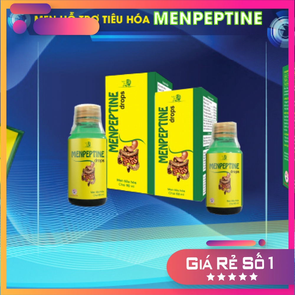Men tiêu hóa Menpeptine Medi USA giảm khó tiêu, đầy hơi, kích thích ăn ngon Hộp 100 viên, Chai 90ml,Chai 60ml Nhà thuốc