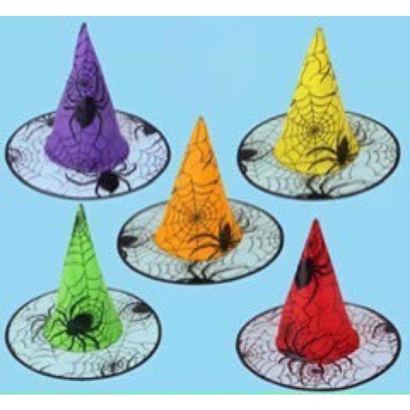 Nón Bí/Nón Phù Thuỷ Halloween Nhiều Mẫu