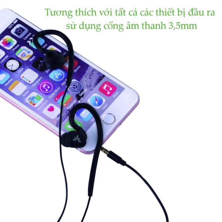 Tai nghe Seahorse thể thao kèm mic chống mồ hôi AVANTREE ADHF-013 ( A2434 - Màu đen )