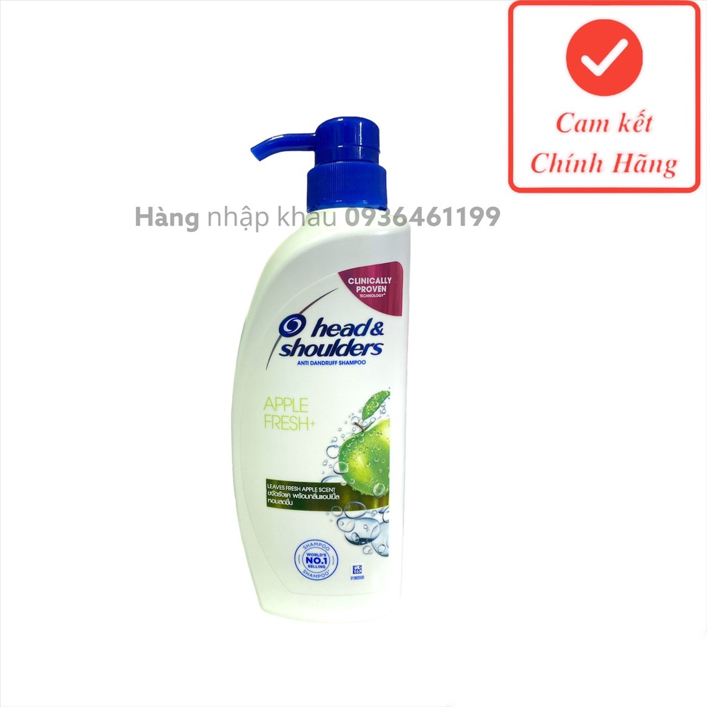 Dầu gội Đầu Siêu mượt head and shoulder  400ml Thái Lan