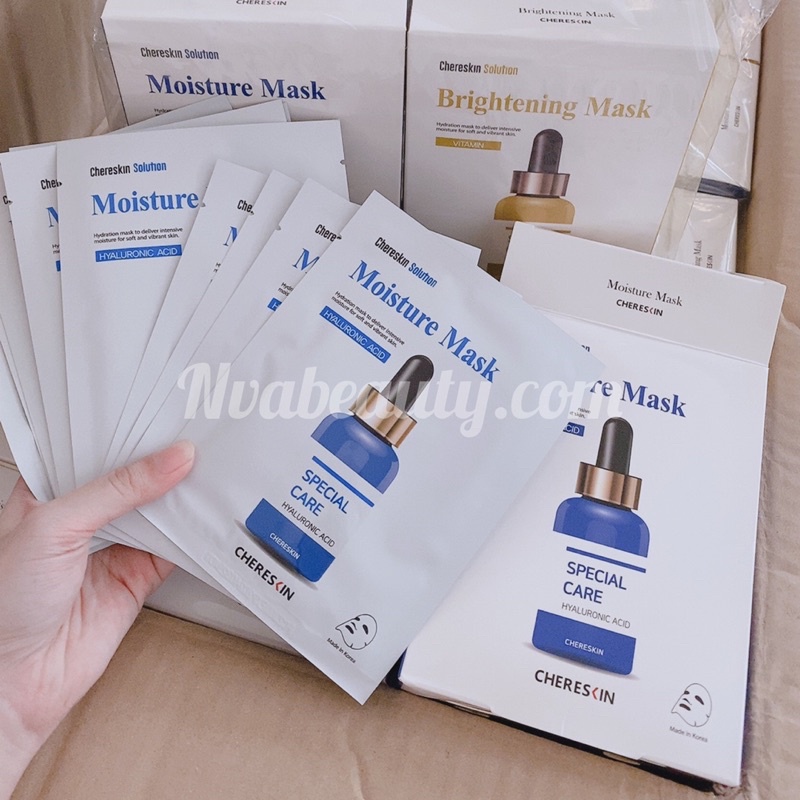 Mặt Nạ ChereSkin Trắng Da, Cấp Ẩm Chính Hãng