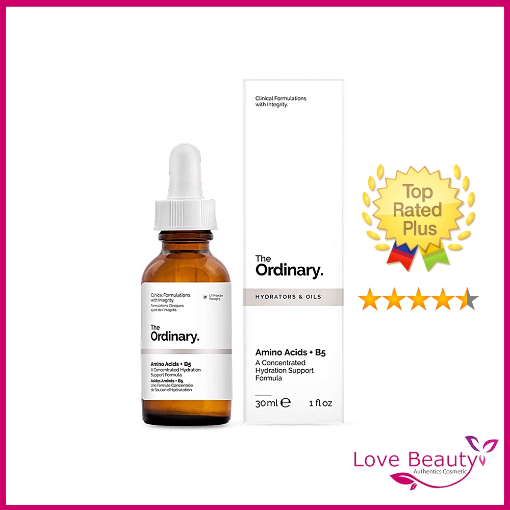 Serum The Ordinary Amino Acids B5 30ml - Tinh Chất Chống Lão Hóa, Phục Hồi Da