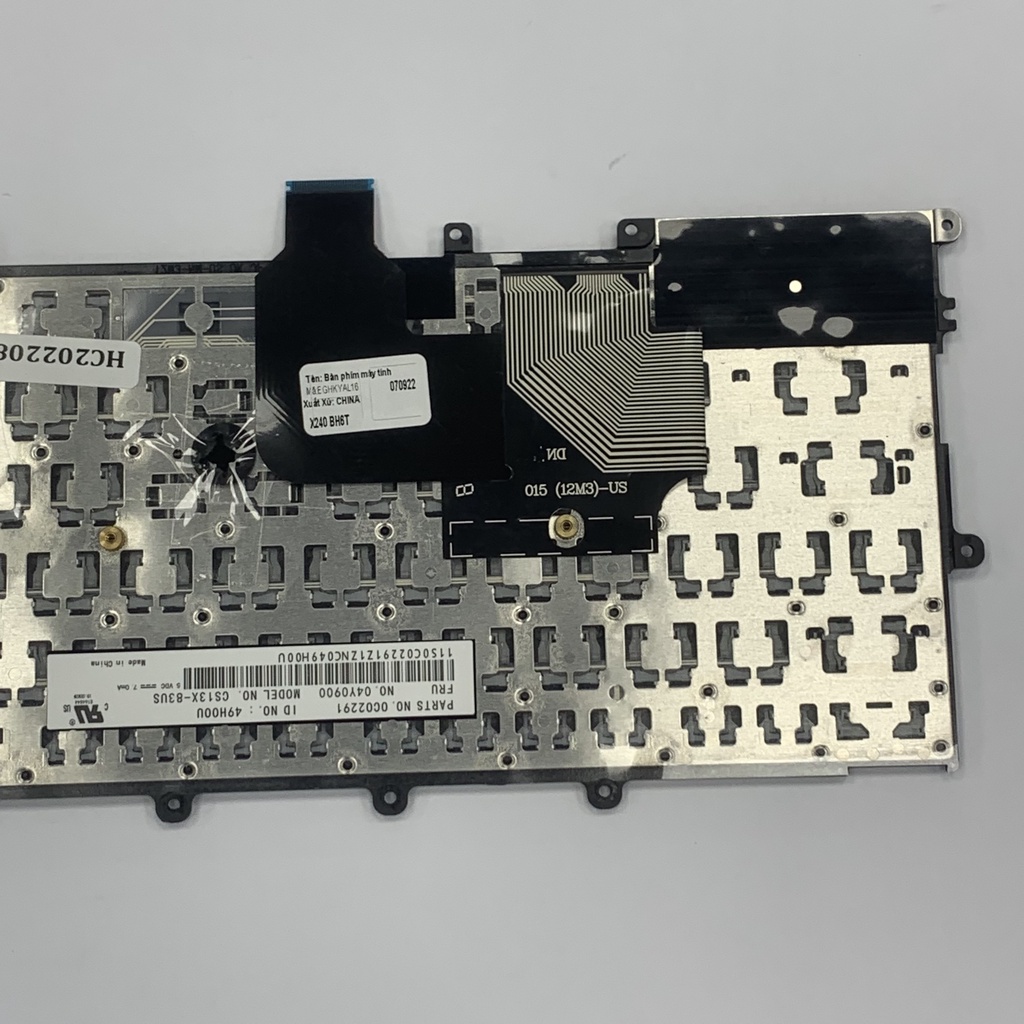 Bàn phím Laptop LENOVO IBM Thinkpad X240 X240S X250 X260 X270  hàng OEM mới, bảo hành 6 tháng  L6749