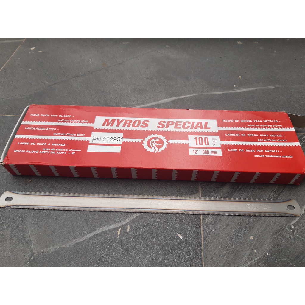 Combo 3 Lưỡi cưa sắt cắt ống nhựa 2 mặt CHÍNH HÃNG 30cm, 300mm, 12&quot;, cưa đa năng