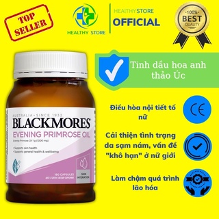 Tinh dầu hoa anh thảo Blackmores Evening Primrose Oil cân bằng nội tiết tố nữ lọ 190 viên