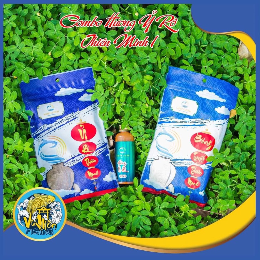 MỒI CÂU CÁ Ủ RÔ THIÊN MINH 250g Siêu Hot  | 100% Nguyên liệu Việt - Vũ Môn NINH BÌNH