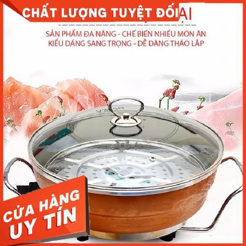 [XẢ KHO+FREE SHIP] Nồi Lẩu Đa Năng Cao Cấp - Nồi Lẩu Nướng Đa Năng